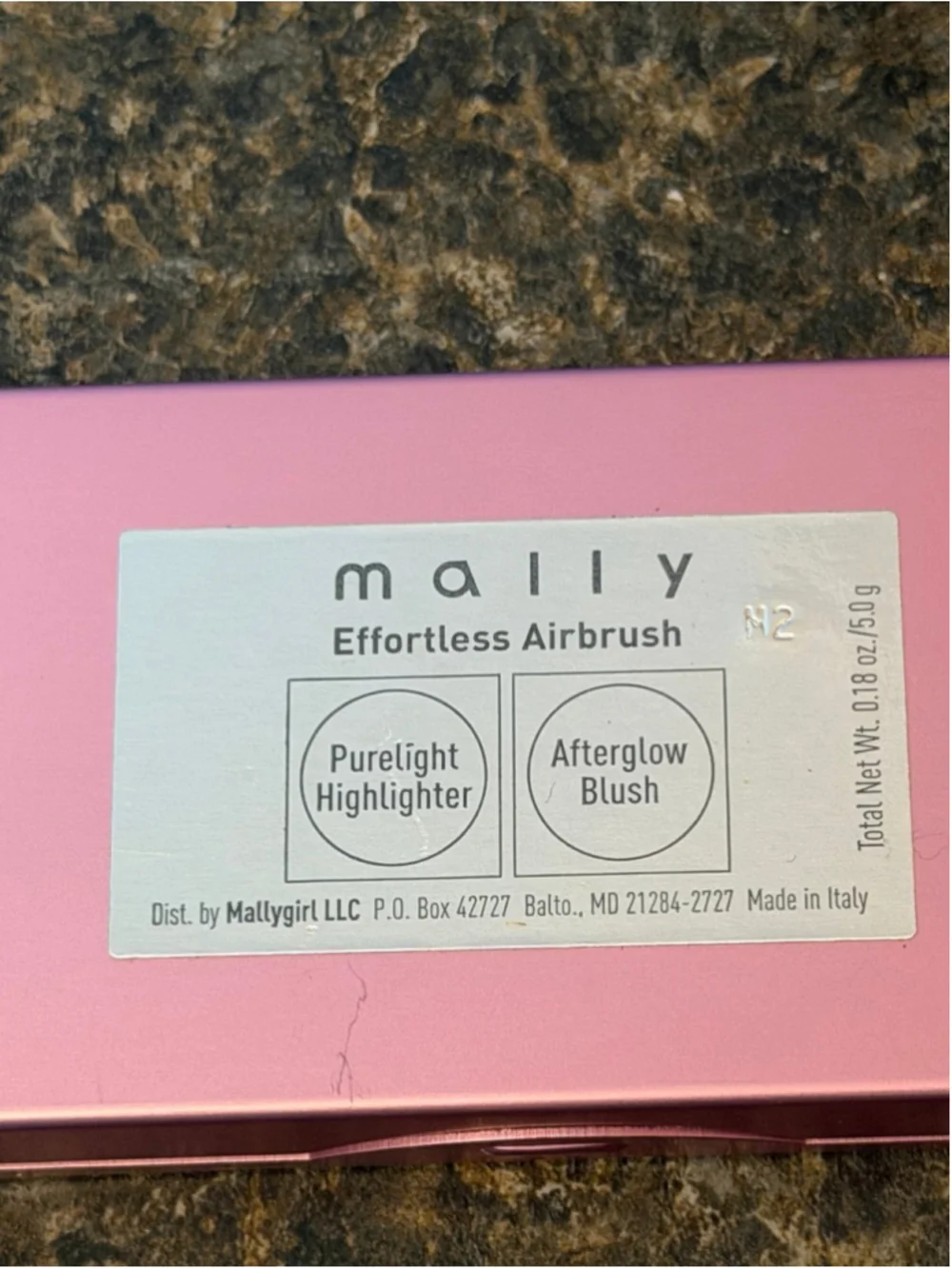 Mally EFFORTLESS AIRBRUSH Purelight Highlighter/Afterglow Blush NEW